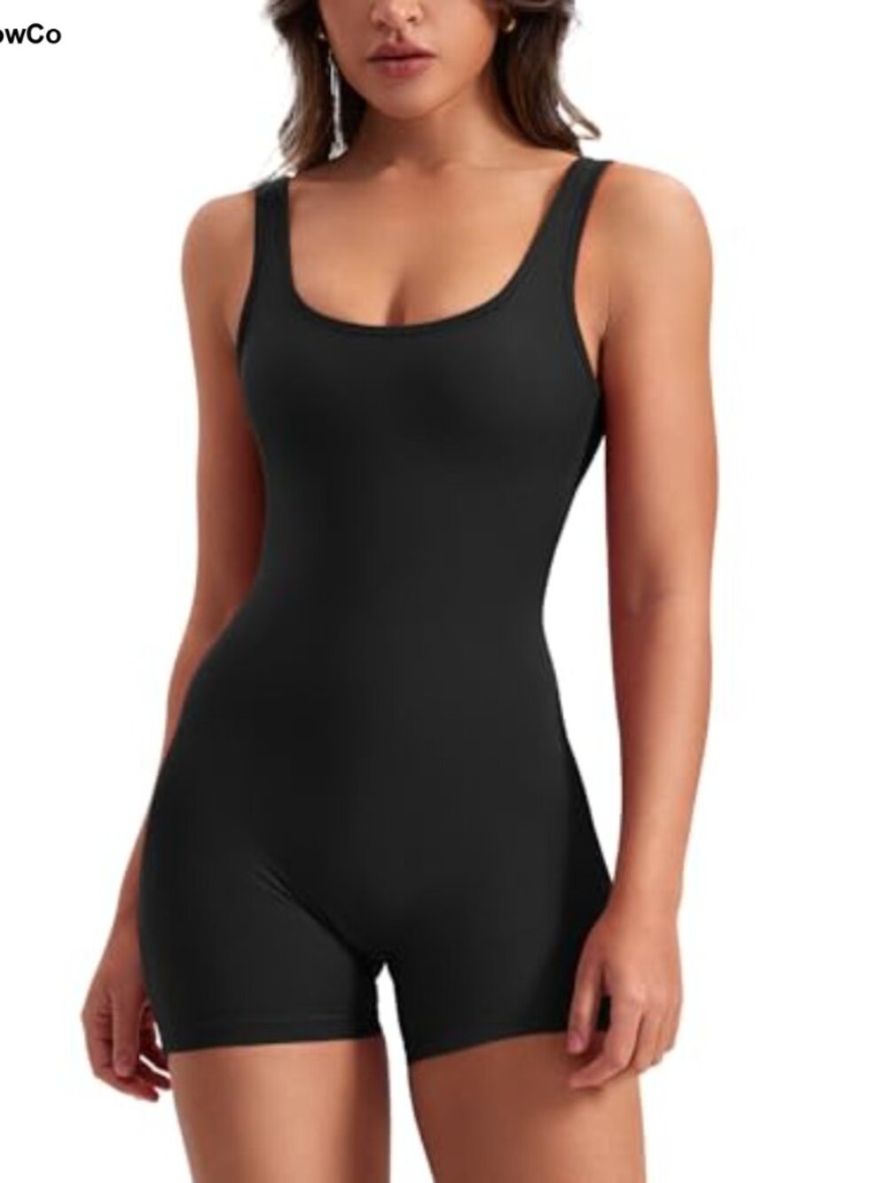 YEOREO One Piece Workout Jumpsuit Backless Yoga Romper Sleeveless